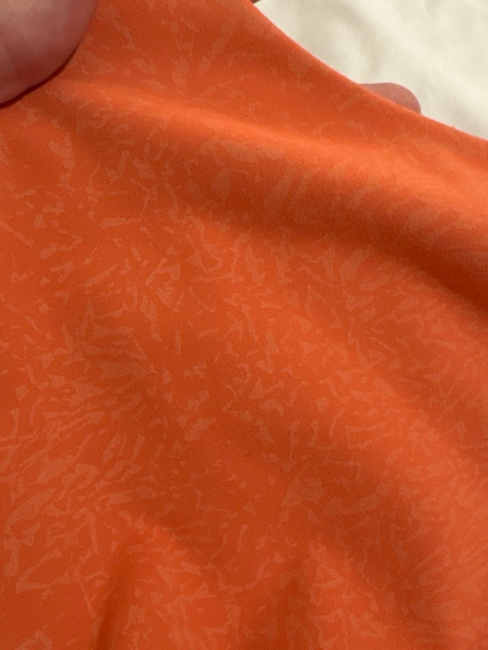 lululemon athletica Orange High-Neck Sports Bra - Picture 3 of 4